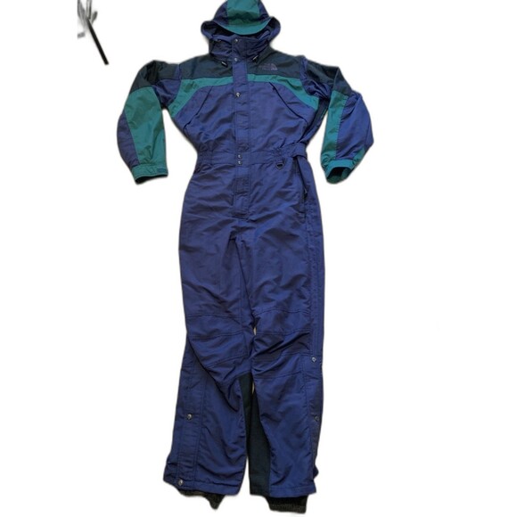 The North Face One Piece Ski Snow Suit Extreme Gear Snowsuit Vintage Mens L - Picture 1 of 9